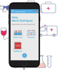 La tarjeta sanitaria en Madrid disponible en el smartphone
