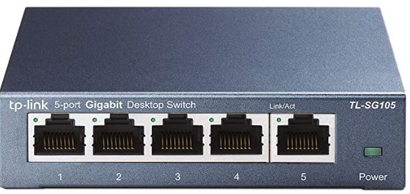 TP-Link TL-SG105 Switch 5 Puertos TP-Link TL-SG105 Switch 5 Puertos